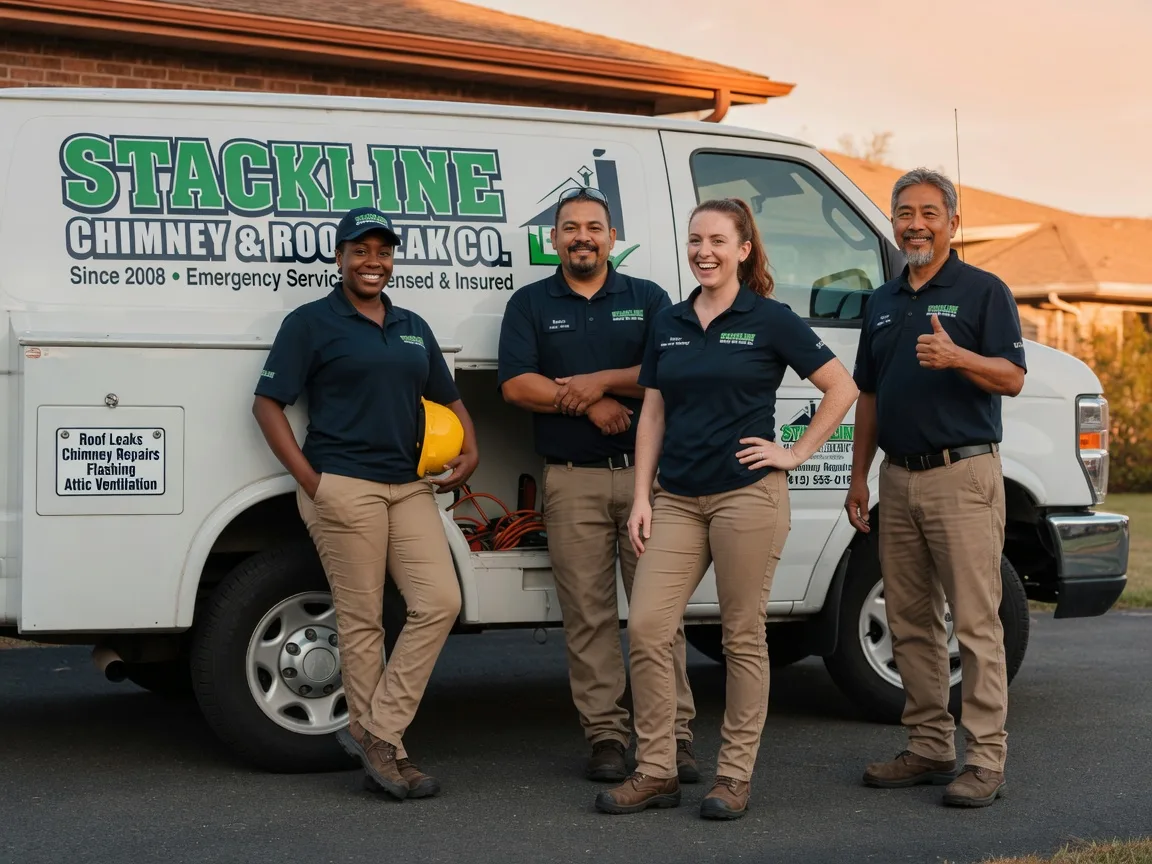 Chimney flashing repair company in Kingsport, TN